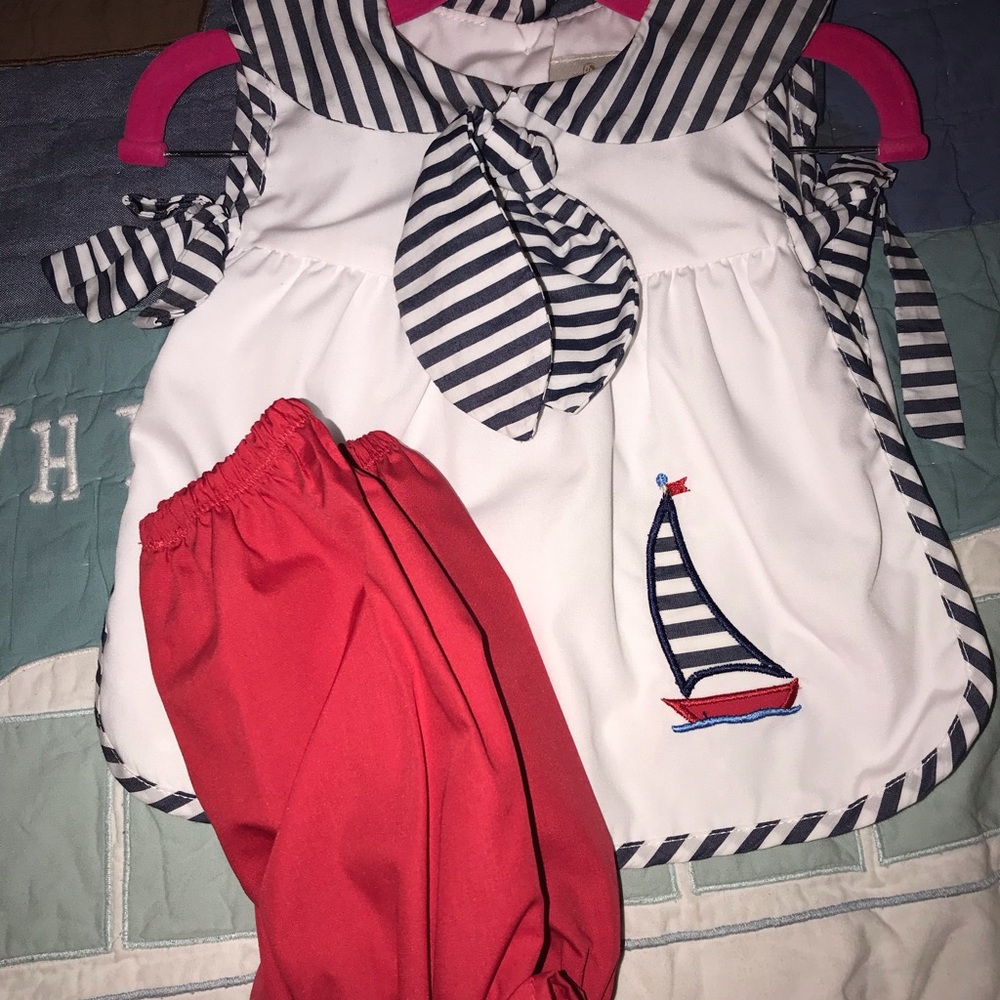 TBBC Sailboat Set 6-12mo